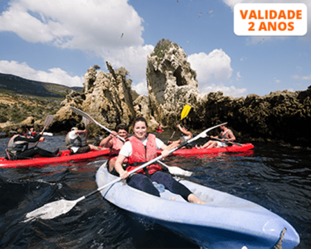 Kayak Tour Arrábida - Discover The Nature! 1, 2 ou 4 Pessoas